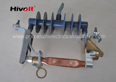 15KV সিলিকন রাবার ড্রপ আউট ফিউজ সলিড কপার ফিউজ টিউব 300A সঙ্গে Cutout ধূসর