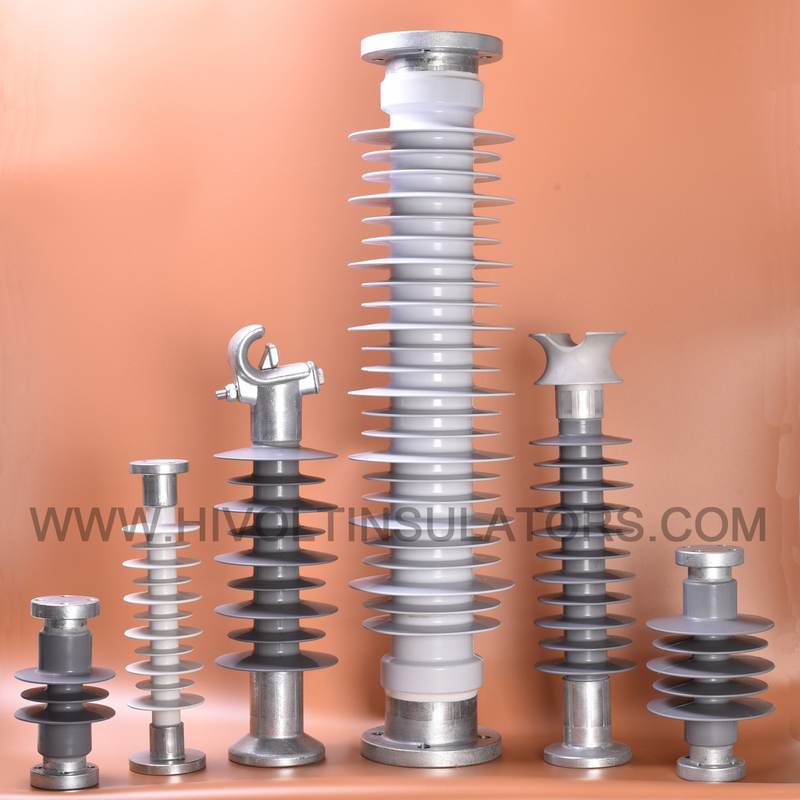 সিলিকন রাবার 10kV-550kV উচ্চ ভোল্টেজ বিদ্যুৎ প্রেরণের জন্য বিদ্যুৎ 110kV-1880KV সহ্য করুন
