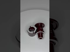 ব্রাউন রঙের ট্রান্সফরমার বুশিং আইসোলেটর DIN স্ট্যান্ডার্ড 42539 সহ