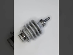 আইইসি স্ট্যান্ডার্ড এইচভি বুশিং আইসোলেটর 20 কেভি ব্রাউন রঙের ফ্ল্যাঞ্জ ছাড়াই ওভারজার্জ আটকানোর জন্য